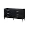 Manhattan Comfort Stanton Dresser in Black DR-CHKD0602-BK - alternate 1